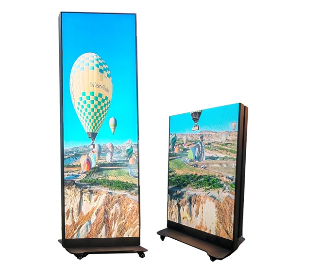 Cur magis ac magis homines mutandi ad LED ostendentes foldable poster?